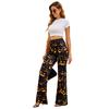 Women's Halloween Flared Pants Pumpkin Bat Digital Printing Fashion Women's Trousers