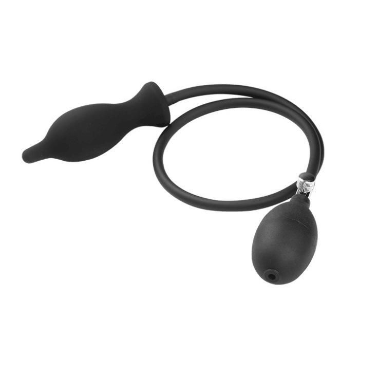 Inflatable Anal Plug - XL Thick Prostate Massager for Men & Women