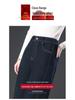 2024 Women's High-Waisted Warm Wide-Leg Velvet Denim Pants