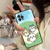 Cute C-chii-kawaS Phone Case For IPhone 16 11 12 13 14 15 17 Pro Max Plus 16E Silicone Cover