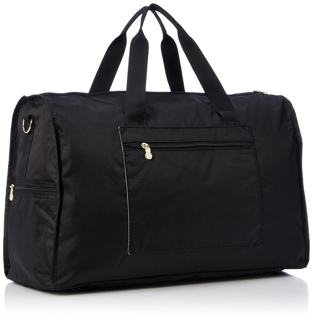 Hapitas Boston Wide Variety of Good Night Dark Black Dome-Shaped Bag, Carry-On, Patterns, 31L, 530kg, B205.