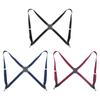 Suspenders for Men Women Trouser Pants Braces x Shaped 2.5cm Width Portable Elastic Straps for Wedding Costume Party