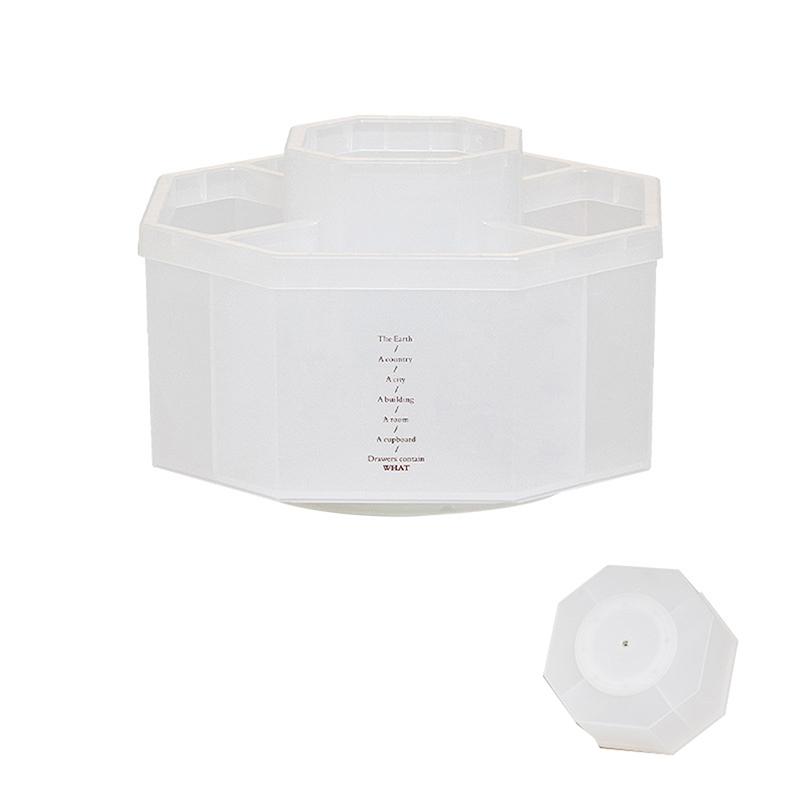 360Degree Rotating Pen Holder Desk Accessories Large Capacity Pencil Storage Box Desktop Organizer School Office Stationery