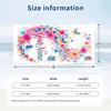 Butterfly Theme Beach Towel Personalized Custom Name & Text Soft Quick Dry Beach Towel for Swimming Travel