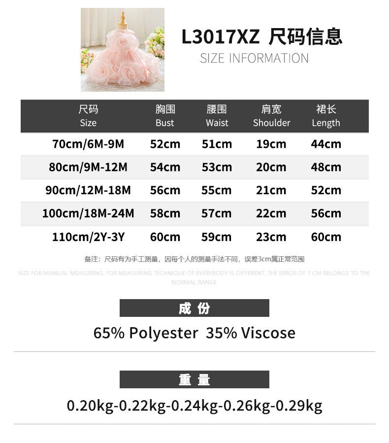 0-3J Weihnachtskleid Neugeborenes Taufe Hochzeitskleid für Baby Mädchen Erste Geburtstagsparty Kleidung Kleinkind Mädchen Taufkleid Kleidung L3017