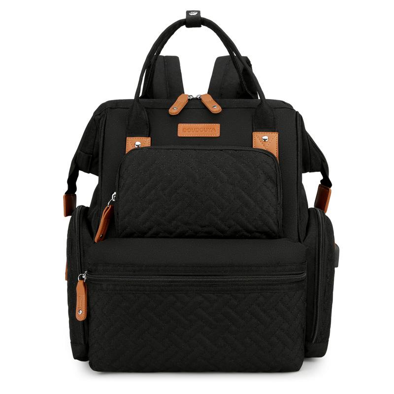 Mommy Bag, Multifunctional, Large Capacity, Lightweight Backpack, High-end Sensory Diaper Bag, Lightweight Handheld Mother and Baby Bag