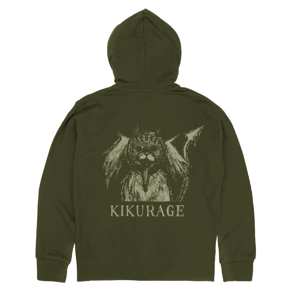 Cospa Dorohedoro Kikurage Zip Hoodie MOSS XXL Size [Official] (Original Version)