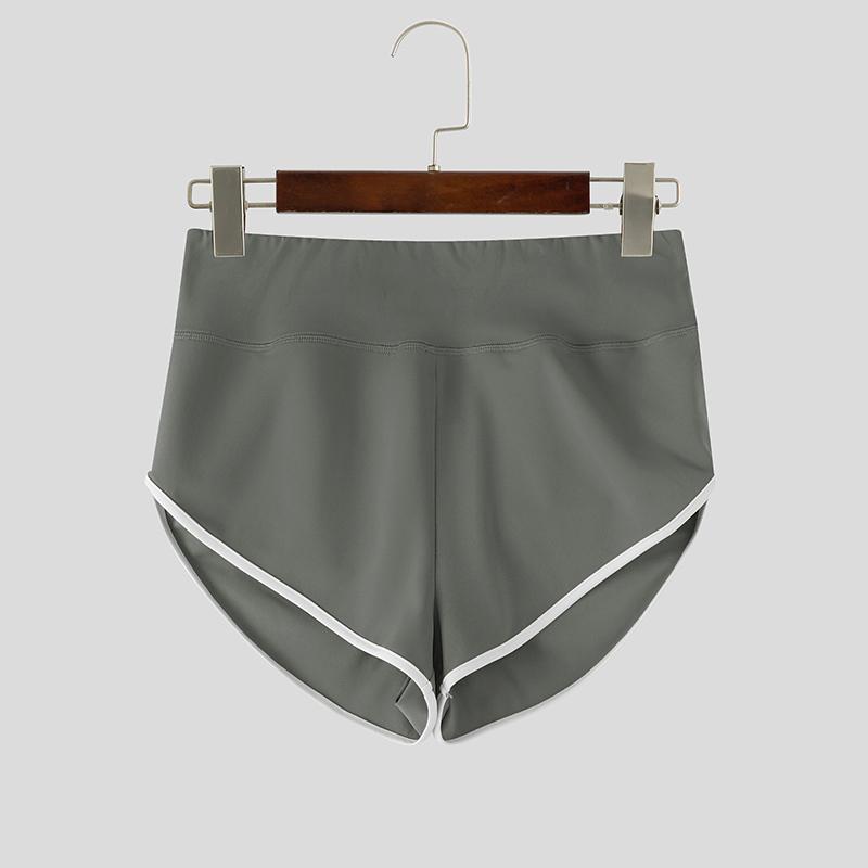 INCERUN Herren Elastische Taille Training Fitnessstudio Sport Shorts Mini Hosen 4XL