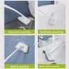 Long Handle Cleaning Brush Set Replacement Head Bathroom Cleaning Brush  Household Cleaning