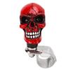 Skull Shape Steering Wheel Knob 3cm Diameter Resin Turn Knob Spinner Booster for Cars Trucks Tractors Boats Black