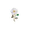 Elegant Seashell Flower Brooch - Japanese & Korean Style Clothing Pin Accessory