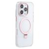 For iPhone 16 Pro Max Case Compatible with MagSafe Kickstand TPU+PC Clear Phone Cover