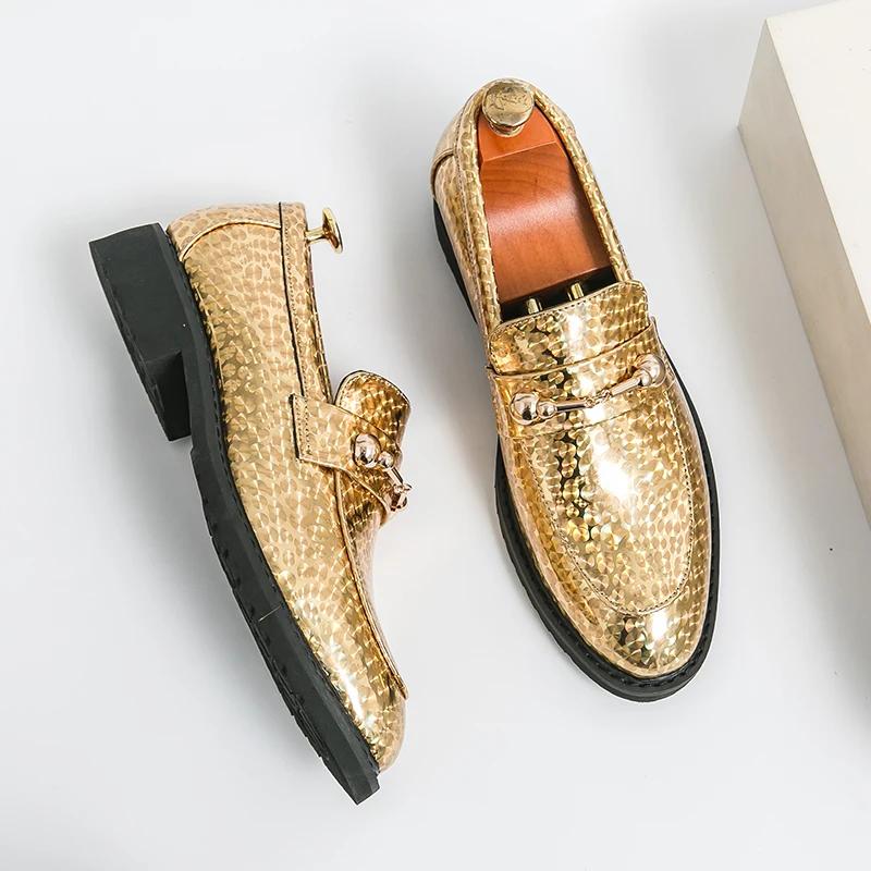 Pánské boty Kožené Pánské Pánské Společenské boty pro muže Luxusní Designové Mokasíny Pánské Kožené Pánské boty