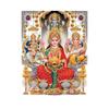 Religion Elephant God India Hinduism Ganesha Painting Canvas Durga Golden Zari Art Poster Prints Living Room Home Decor Pictures