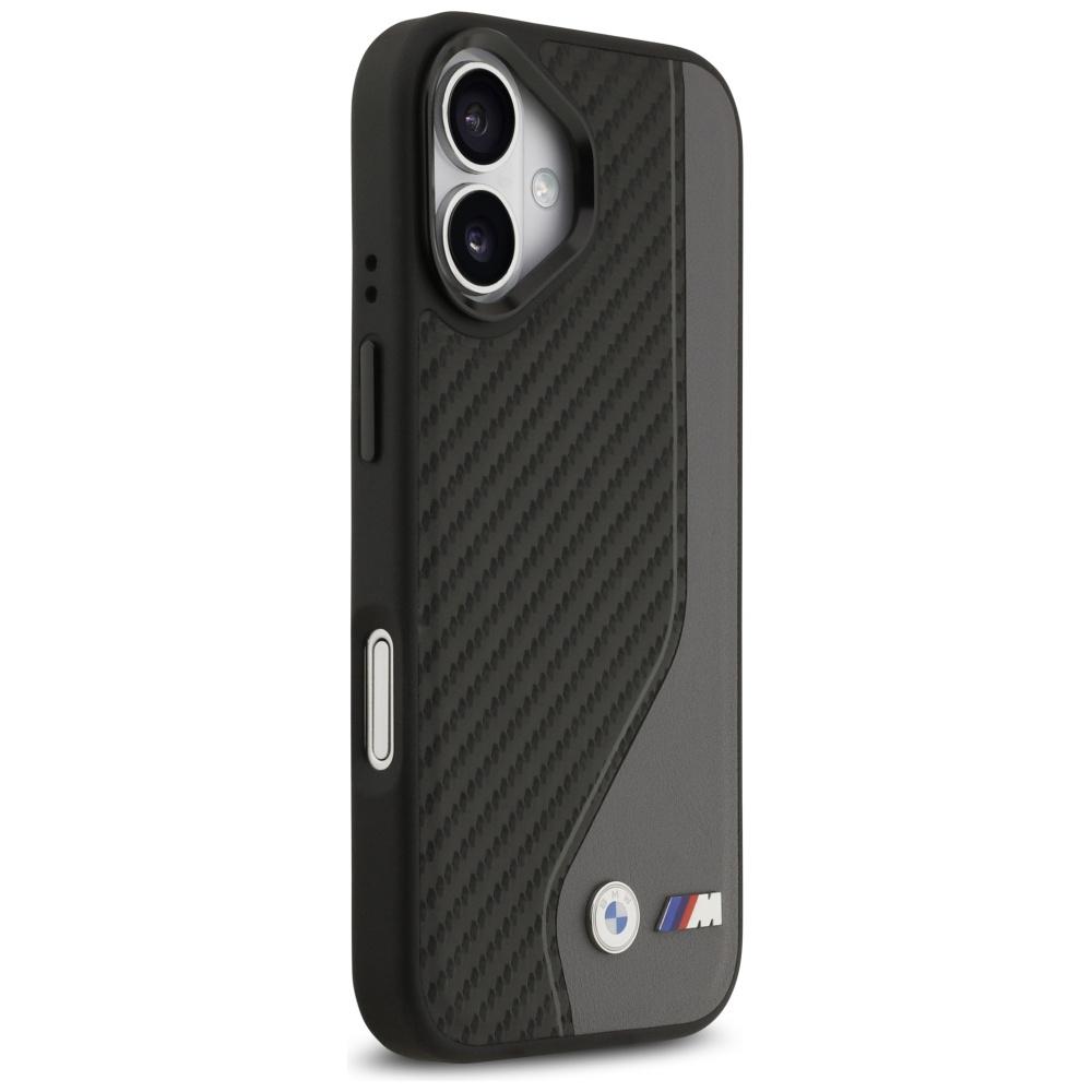 BMW M Carbon Logo MagSafe Case for iPhone 17 Anthracite