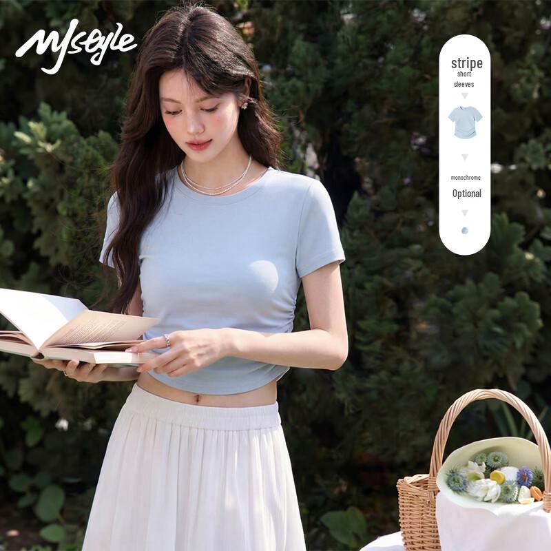 MJ STYLE Short Sleeve T-shirt L
