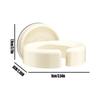 punch-free Hair Dryer Holder Wall Mounted Suction Cup Blow Dryer Storage Rack Hanger Styling Tool Organizer for Hotel Bathroom