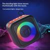 Mini Portable Bluetooth Speaker With Phone Holder, Rgb Lights, Super Bass & 10H Playtime For Travel