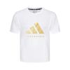 New Short Sleeved T Shirts White Gold Children Aged 3 7 Years Old ADICLTS24TKT-WG