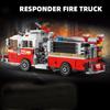 Educational Fire Truck Rescue Operation Building Blocks Toy Set for Children Puzzle Construction Playset Gift Idea 31070