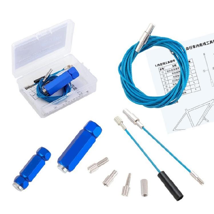 Bicycles Internal Brake Hose Routing Tool for Frame Bike Brake Cable Installation Internal Line Guide Instrument Set