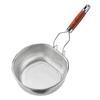 Wood Grain Wood 304 Stainless Steel Skimmer High Feet Kitchen Strainer Basket  Soy Milk