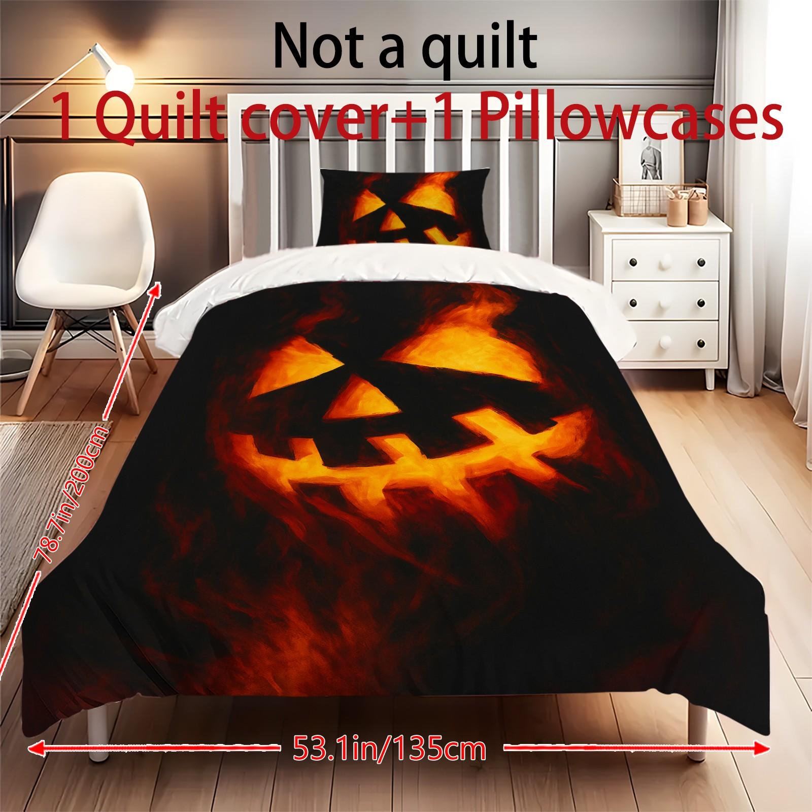 

Пододеяльник с принтом рождественских украшений. Супермягкая матовая микрофибра для двуспальной кровати. Удобный комплект с застежкой-молнией и 2 наволочками. One Size