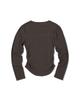 MOAA Square Neck Shirred Long Sleeve (Charcoal)