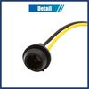 ARISELIFT Motorcycle Light Socket Connector Extension Wedge Holder Adapter T10