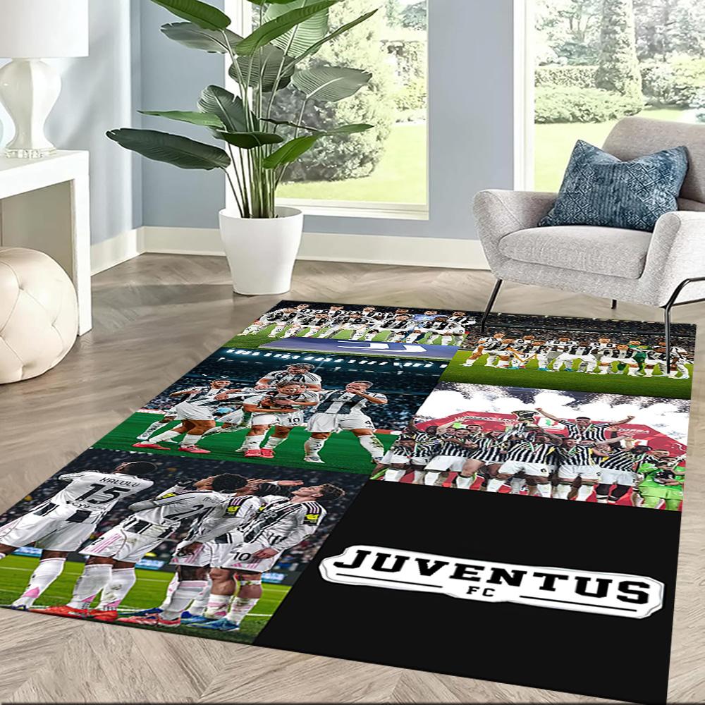 Juventus Floor Rug Office Rug Suitable For Playrooms Game Room Balcony Hallway Antislip Carpet Office Home Decor Best For Christmas