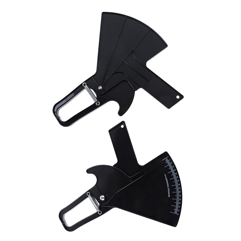 80mm Hautfaltenmesszange Körperfettmesszange Fitness-Tester Analysator Fettmesswerkzeug