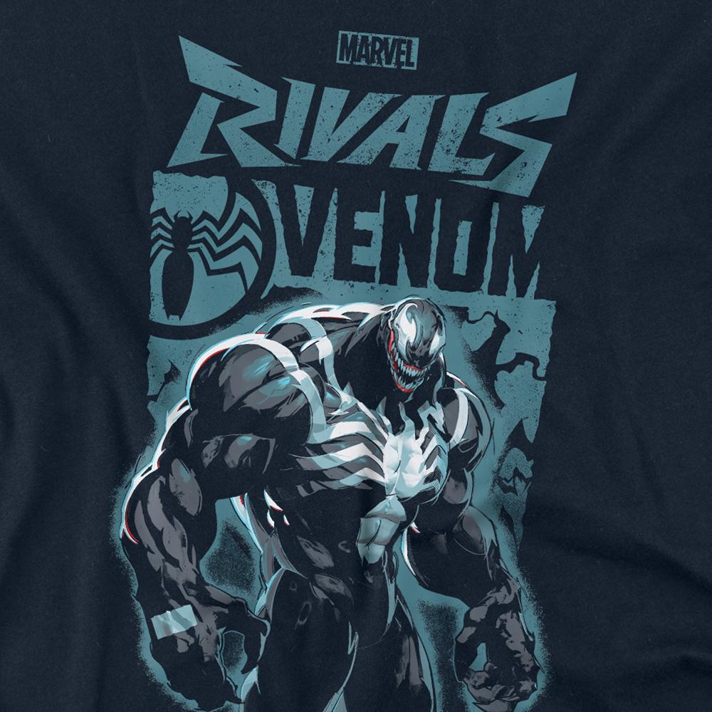 Marvel Rivals Unisex Adult Vanguard Symbiote Venom Long-Sleeved T-Shirt