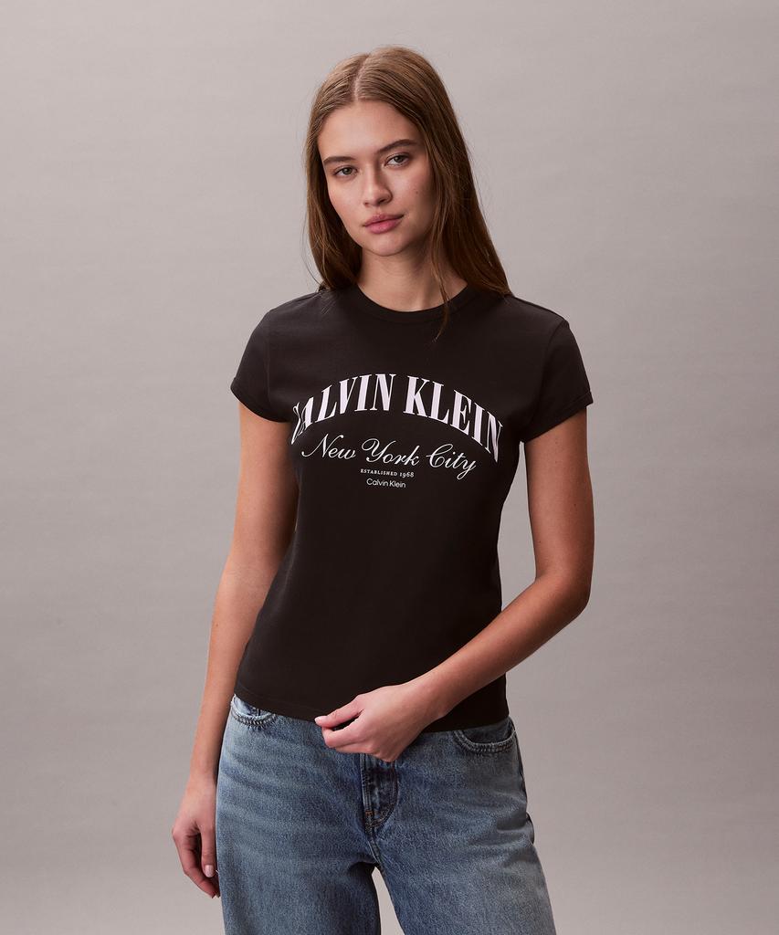 Kaelbinkeullainjin Women'S Graphic Logo Baby Short Sleeve T-Shirt 47F815G Ub1