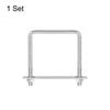 M10 Square U-Bolts Stainless Steel U Clamp Bolt with Nuts and Plates U Clamp Bolt