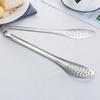 Stainless Steel Food Tongs BBQ Kitchen Cooking Food Serving Buffet Utensil Clip