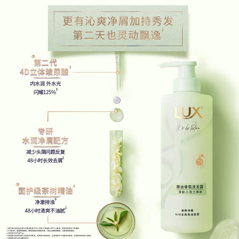 LUX Long-Lasting Freesia Fragrance Shampoo