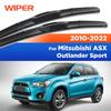For Mitsubishi ASX Outlander Sport RVR GA 2010- 2011 2012 Wiper Front Wiper Blades Windshield Windscreen Window 24"+21"