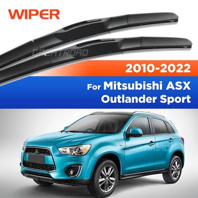Για Mitsubishi ASX Outlander Sport RVR GA 2010- 2011 2012 Υαλοκαθαριστήρες Μπροστινοί Υαλοκαθαριστήρες Παρμπρίζ Παράθυρο 24"+21"