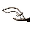 2 Pcs Metal Handle Bakeware Tongs Anti-Scald Bowl Clamp Baking Trays Oven Fixture Plate Anti-scald Clip Plastic Plate Clamp