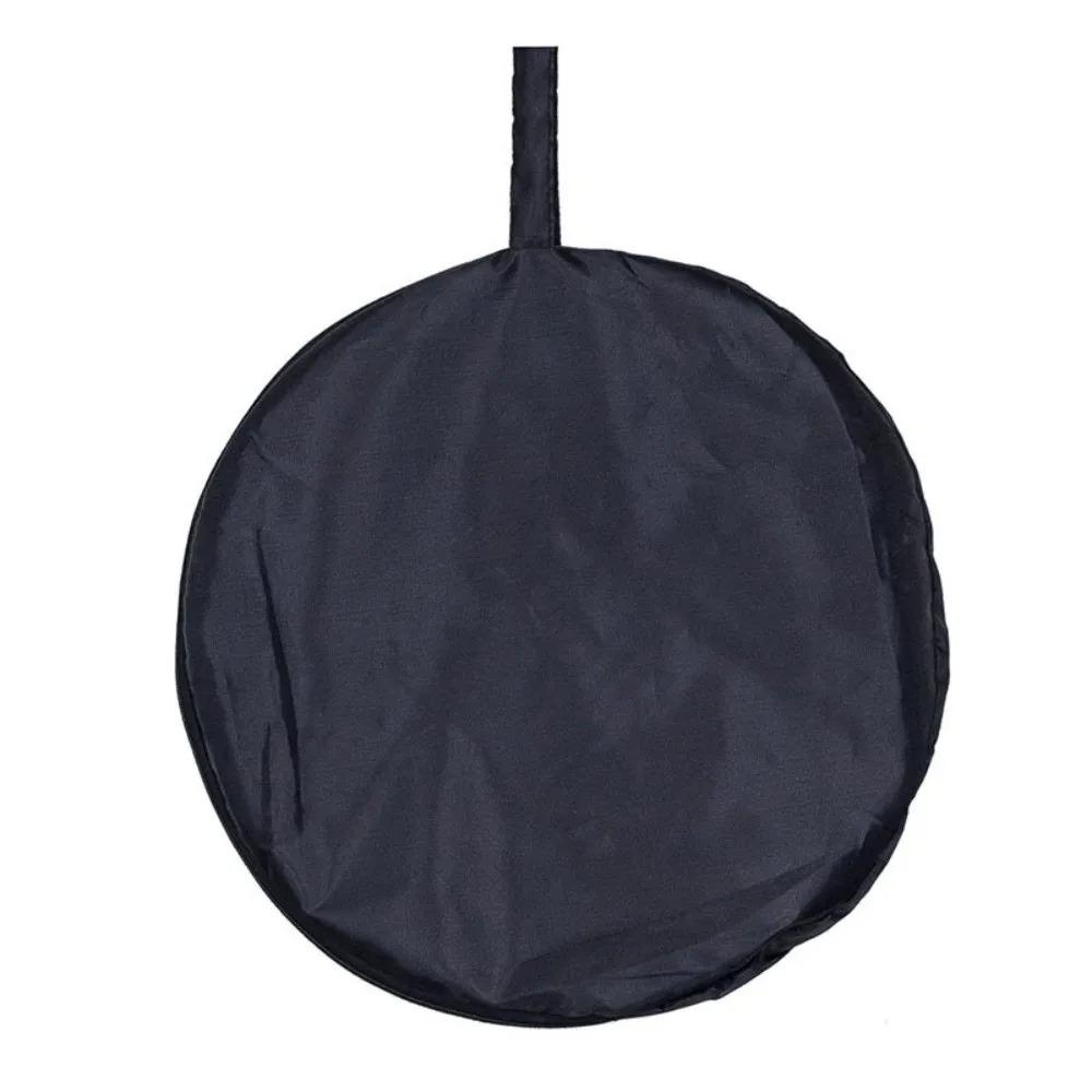 Collapsible 3-in-1 Photography Reflector Disc, Handheld Light Reflector Diffuser With 18% Gray Card For Studio Portrait Video Shooting