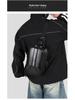 Men's Waterproof Nylon Crossbody Bag with Combination Lock for Outdoor Use