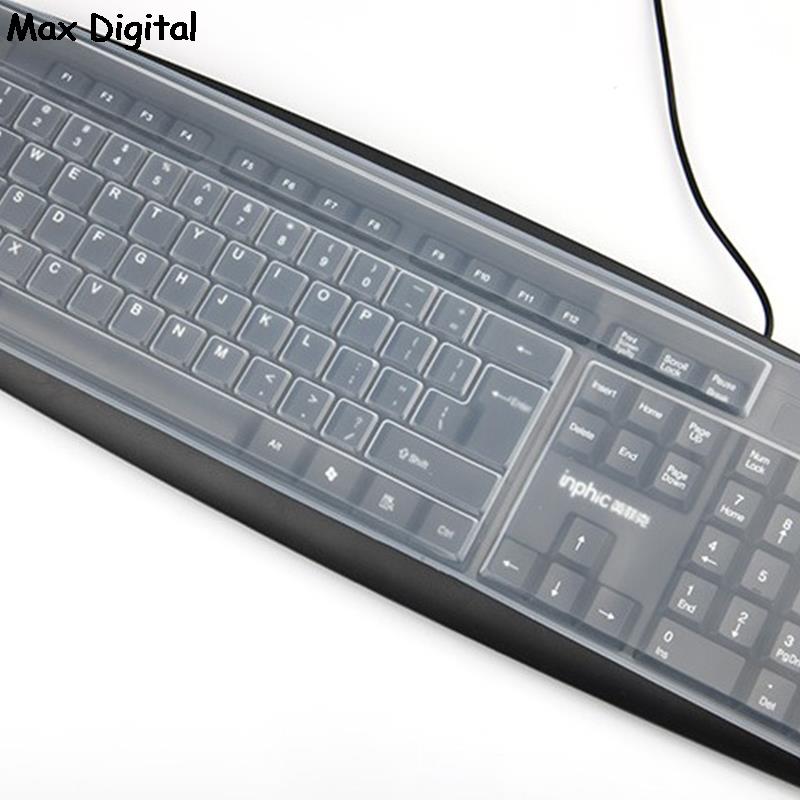 Universal Dustproof Silicone Desktop Computer Keyboard Cover Skin Protector Film Cover Keyboard Film