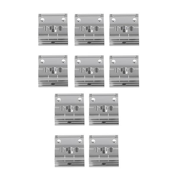 10 Silver Metal 3D Printer Extruder Parts for Creality K1/K1 MAX