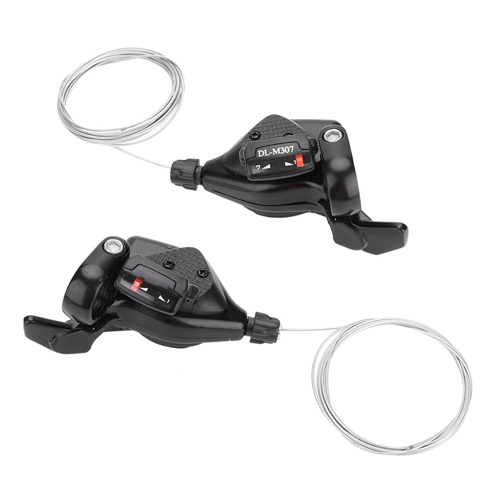 

1 Pair Triple Speed Bicycle Gear Shift Derailleur LeftRight Shifter (3x7Speed)