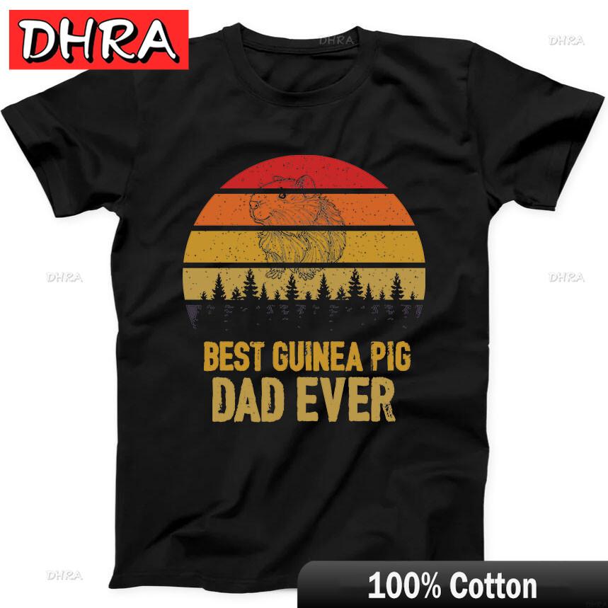

Best Guinea Dad Ever Lover Meme Funny Gift Black T Shirt Tees Vintage Cute Creative Tees Tops for Vocation TShirt Girls Italy 4XL