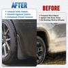 For Ford F-150 -2025 ( Not Fit Raptor Models) Front and Rear Wheel Fender Accessories PP Fender Splash Guards