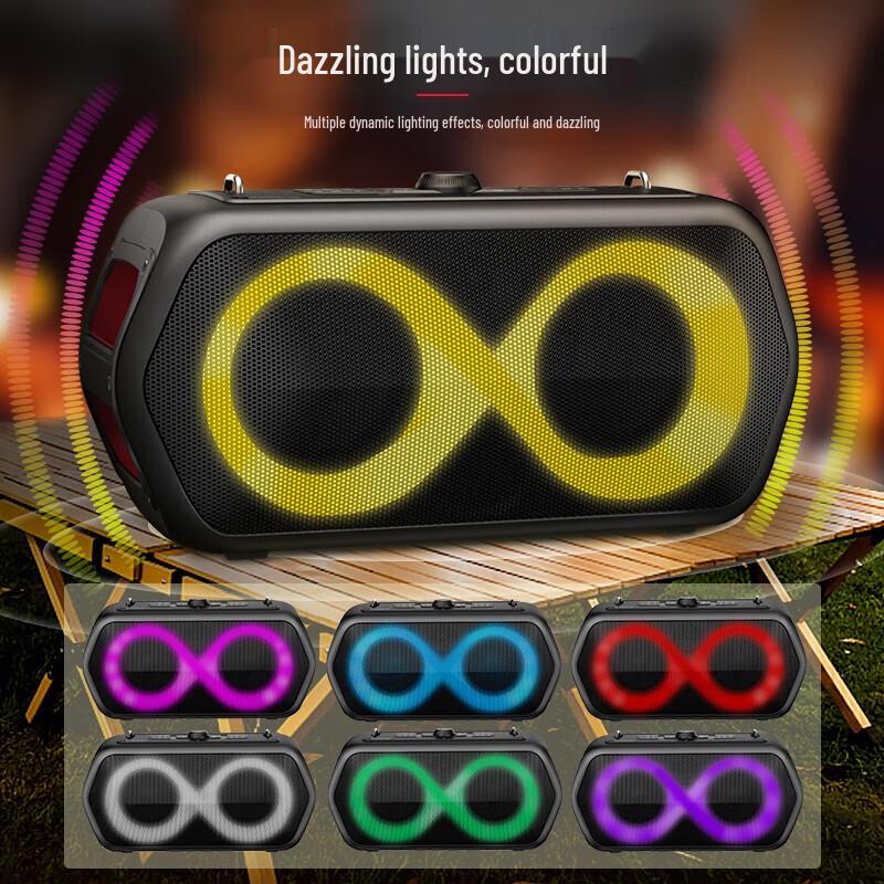 Monster M176 Portable K-Song Bluetooth Speaker with Microphone