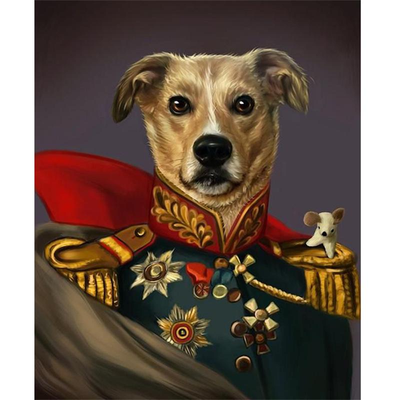 Pictură cu diamant DIY 5D Animale și peisaje interesante Broderie cu diamante Kit punct de cruce cu strass complet Mozaic Home Decor