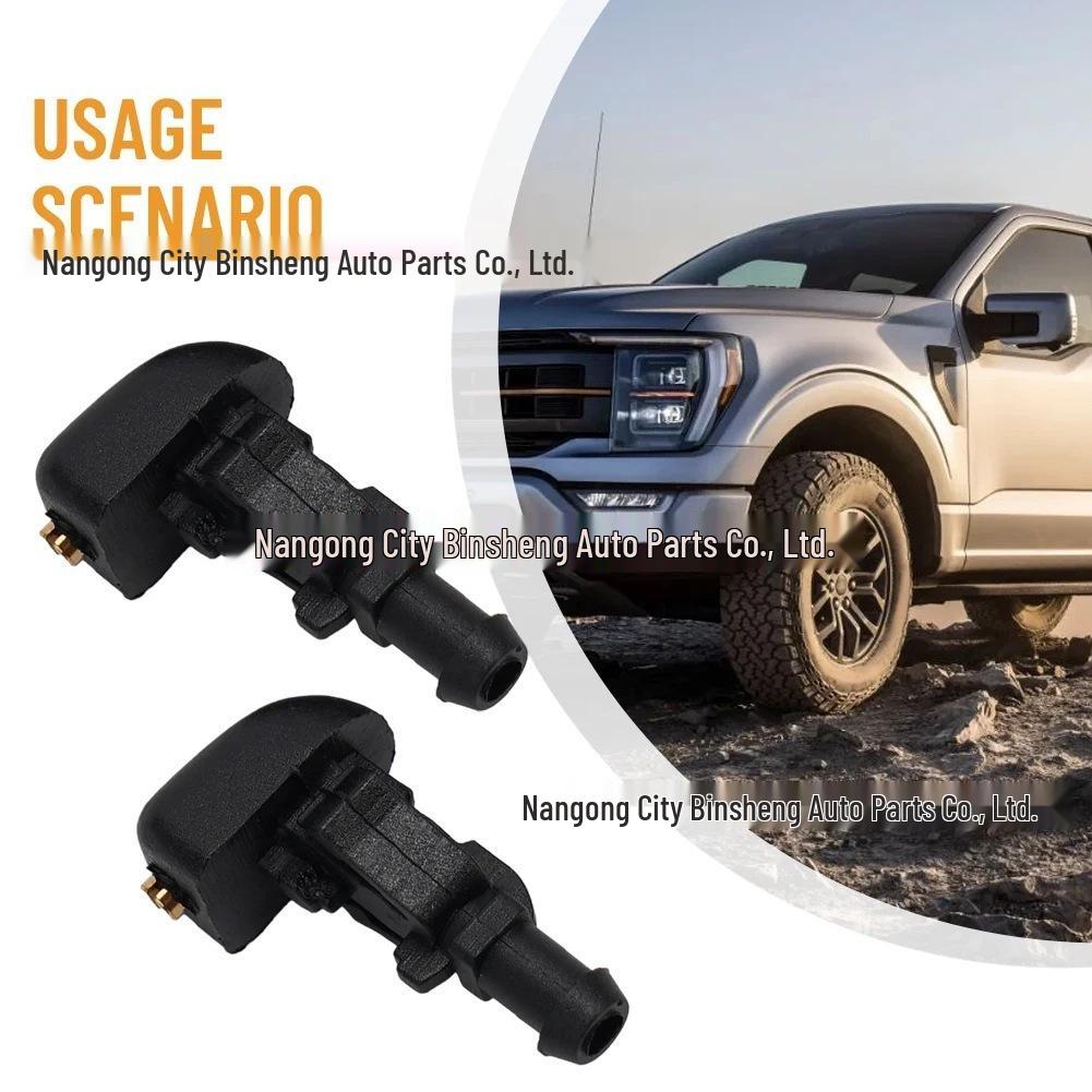 3W7Z17603AA Windshield Wiper Washer Nozzle for 2003-14 Ford F-150 Flex