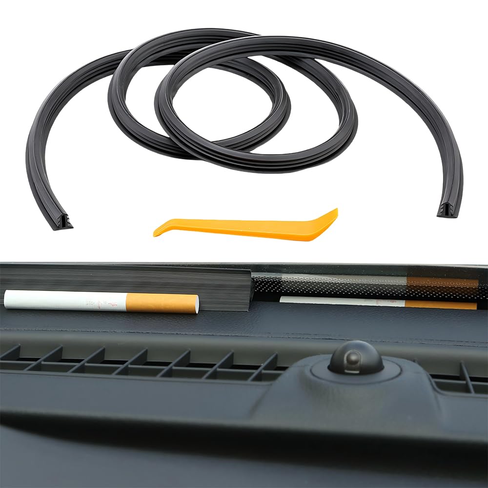 Dashboard Rubber Mall, 3.9 Ft (1.6 M), Automobile Molding Silent, Vibration Prevention, Improves Airtightness,